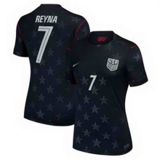 Women 7Giovanni Reyna USMNT 2026 Stadium Replica Jersey   3
